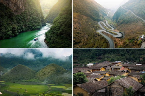 하장에서 만나는 압도적인 자연 풍경. 사진: Andy Trung